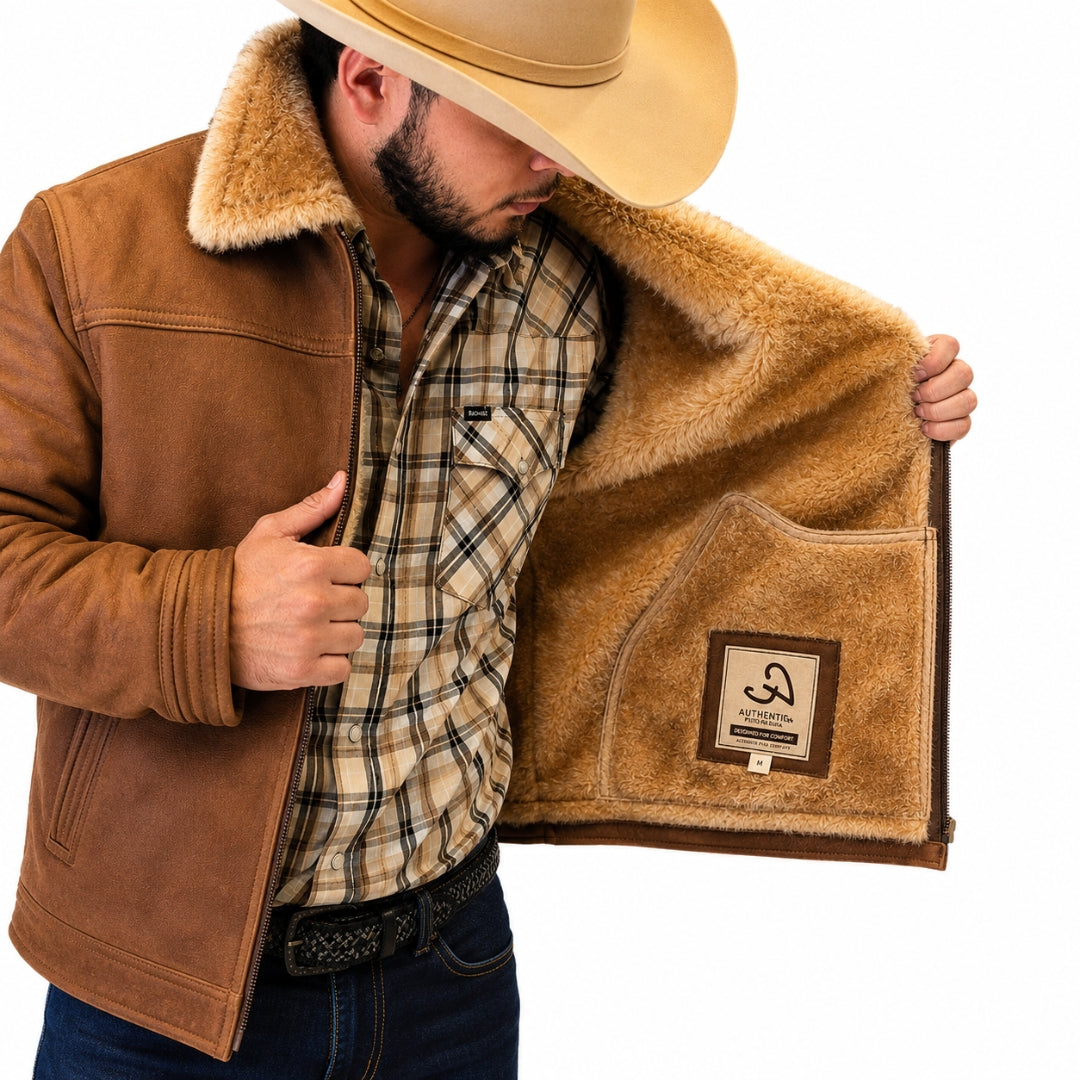 Jaqueta Western Montana Forrada Com Pelo