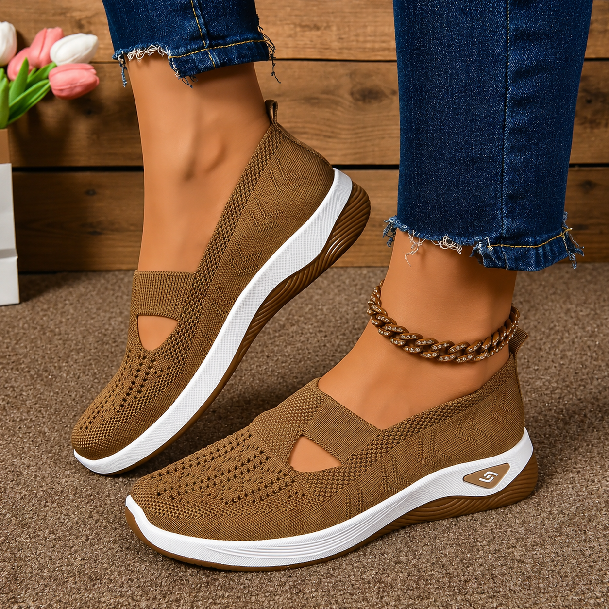 Tênis Ortopédico Ultra Comfort Calce Fácil Palmilha Grátis