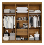 Guarda-roupa Casal 6 Portas 2 Gavetas França